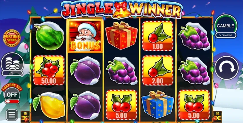 Jingle Winner Slot banner